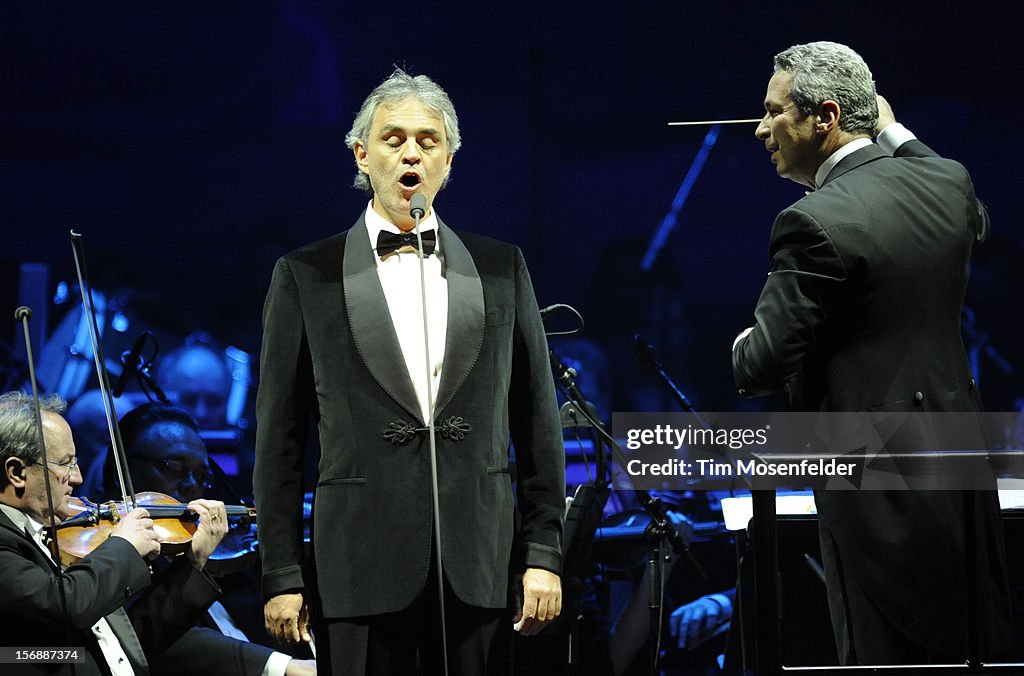 Andrea Bocelli In Concert - San Jose, CA