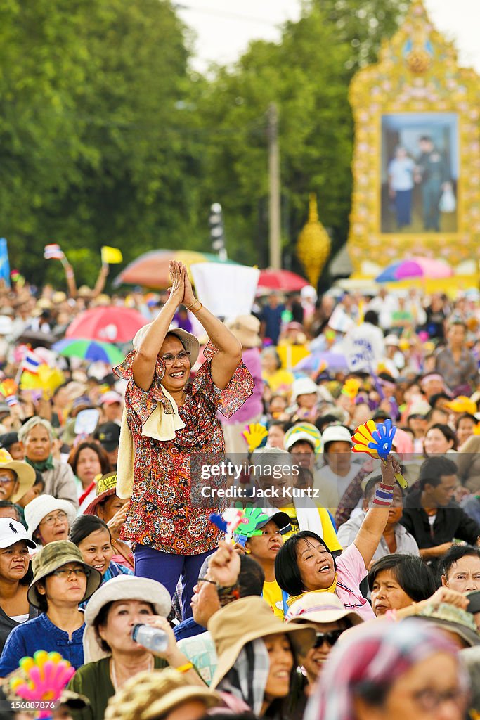 Thousands Attend Pitak Siam Rally In Bangkok