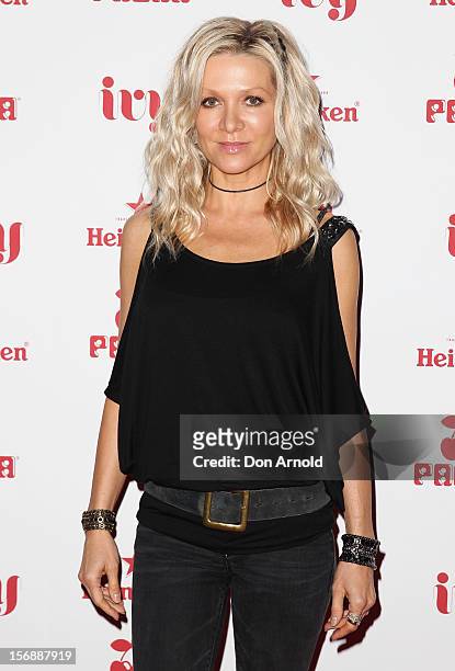 Danielle Spencer poses at the Pacha Launch at the Ivy on November 24, 2012 in Sydney, Australia.