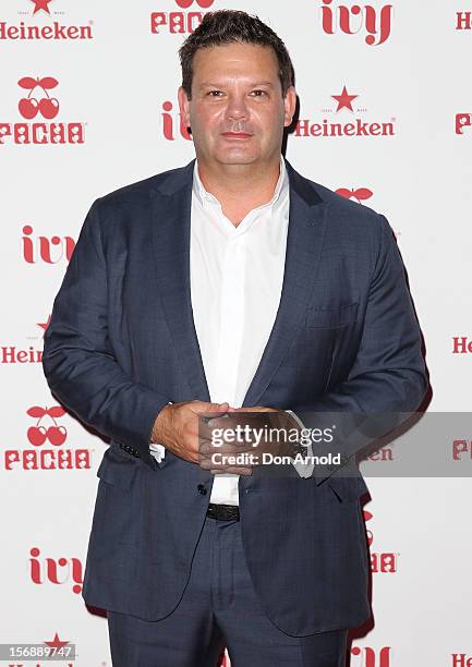 Gary Mehigan poses at the Pacha Launch at the Ivy on November 24, 2012 in Sydney, Australia.