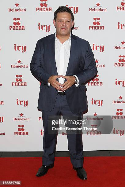 Gary Mehigan arrives at the Pacha Launch at the Ivy on November 24, 2012 in Sydney, Australia.