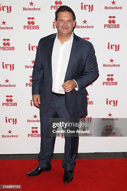 Gary Mehigan poses at the Pacha Launch at the Ivy on November 24, 2012 in Sydney, Australia.