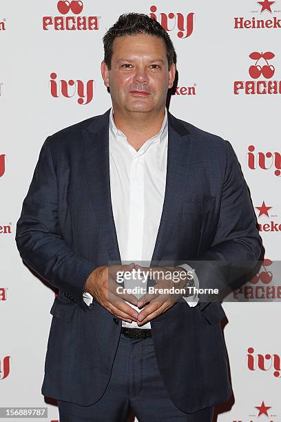 Gary Mehigan arrives at the Pacha Launch at the Ivy on November 24, 2012 in Sydney, Australia.