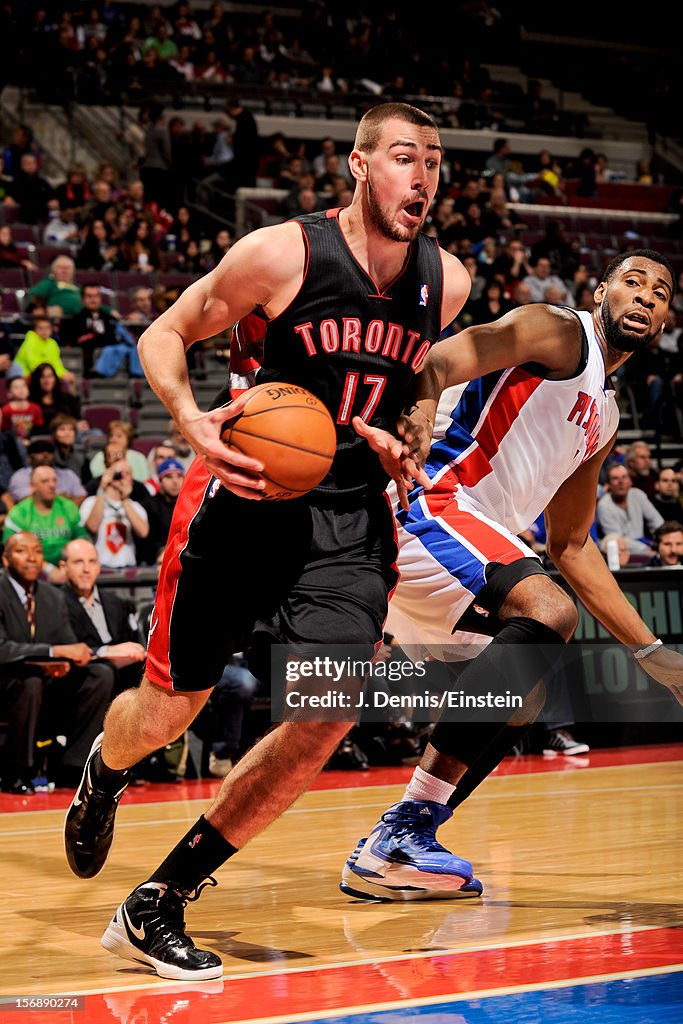 Toronto Raptors v Detroit Pistons