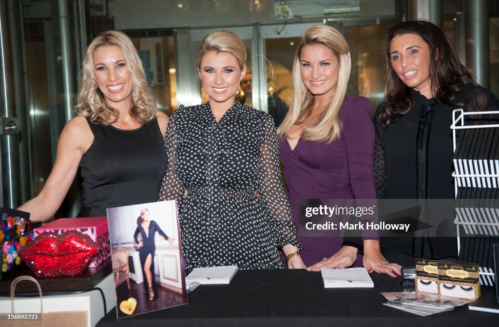 Sam And Billie Faiers Launch Pop Up Shop