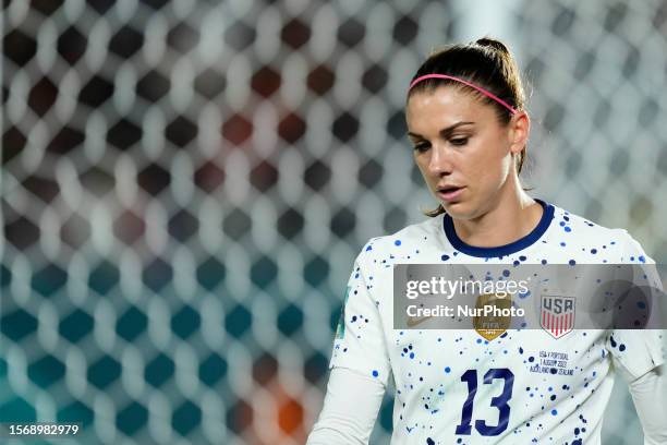 Alex Morgan of USA and San Diego Wave during the FIFA Women's World Cup Australia &amp; New Zealand 2023 Group E match between Portugal and USA at...