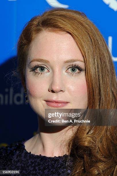 Olivia Hallinan attends Make-A-Wish Foundation UK Winter Ball 2012 held at The Dorchester on November 24, 2012 in London, England.