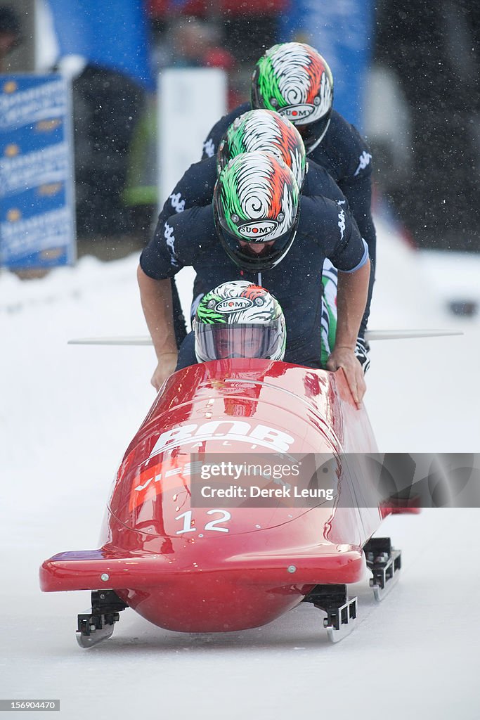 2012 IBSF Bobsled And Skeleton World Cup