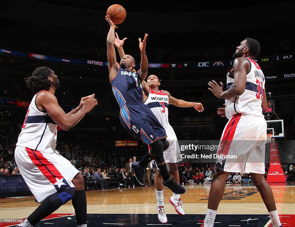 Charlotte Bobcats v Washington Wizards