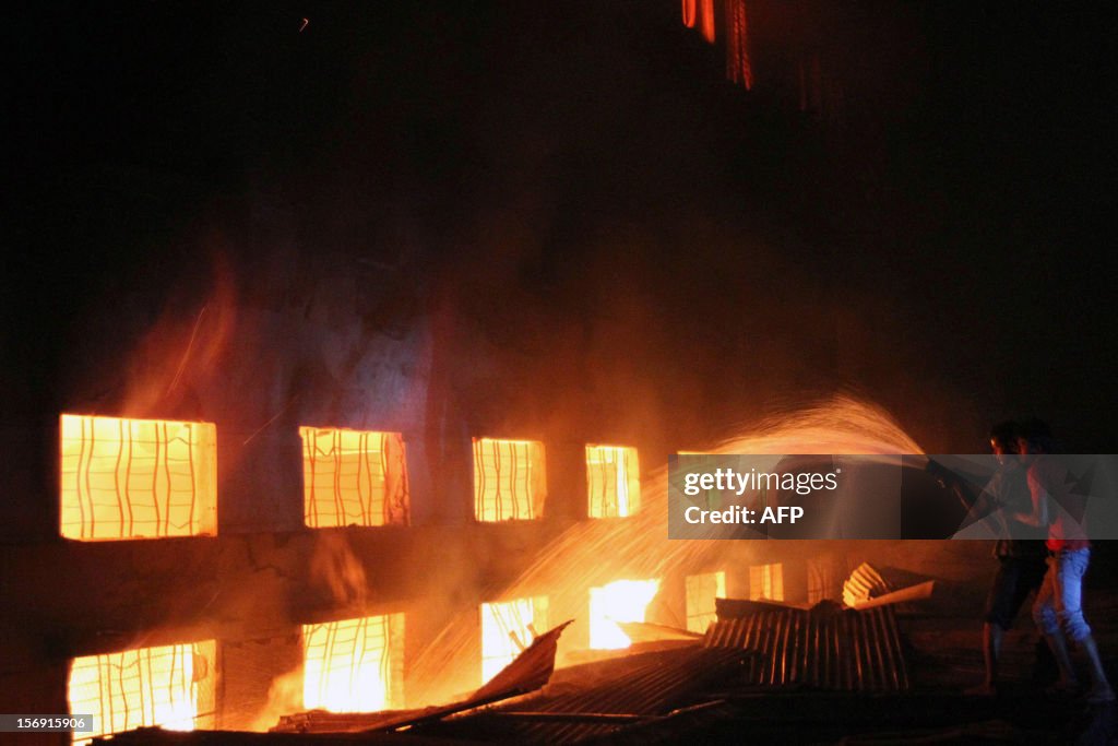 BANGLADESH-FACTORY-TEXTILE-FIRE