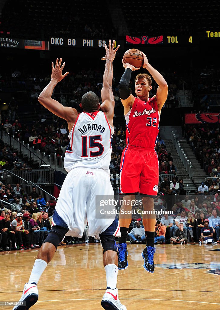 Los Angeles Clippers v Atlanta Hawks