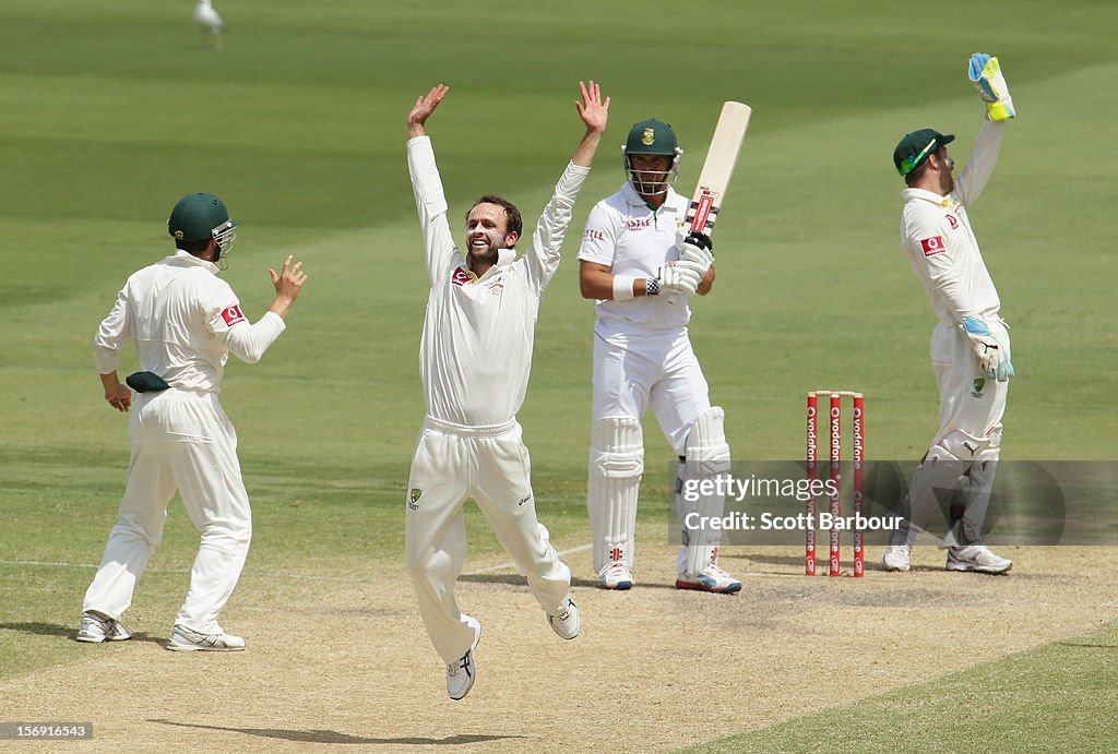 Australia v South Africa - Second Test: Day 4