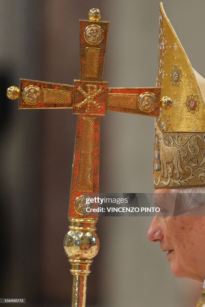 VATICAN-POPE-CARDINALS-MASS