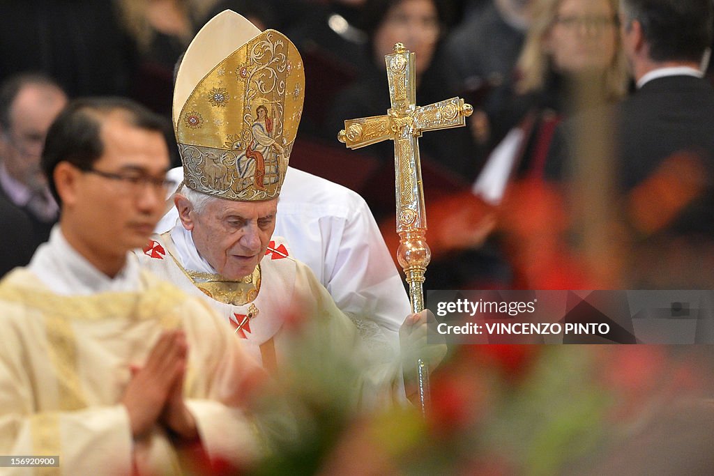 VATICAN-POPE-CARDINALS-MASS