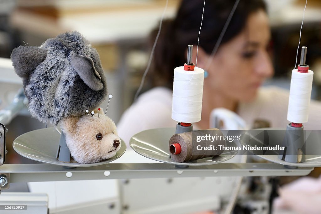 Traditional Teddy Bears Prepared Ahead of Festive Season