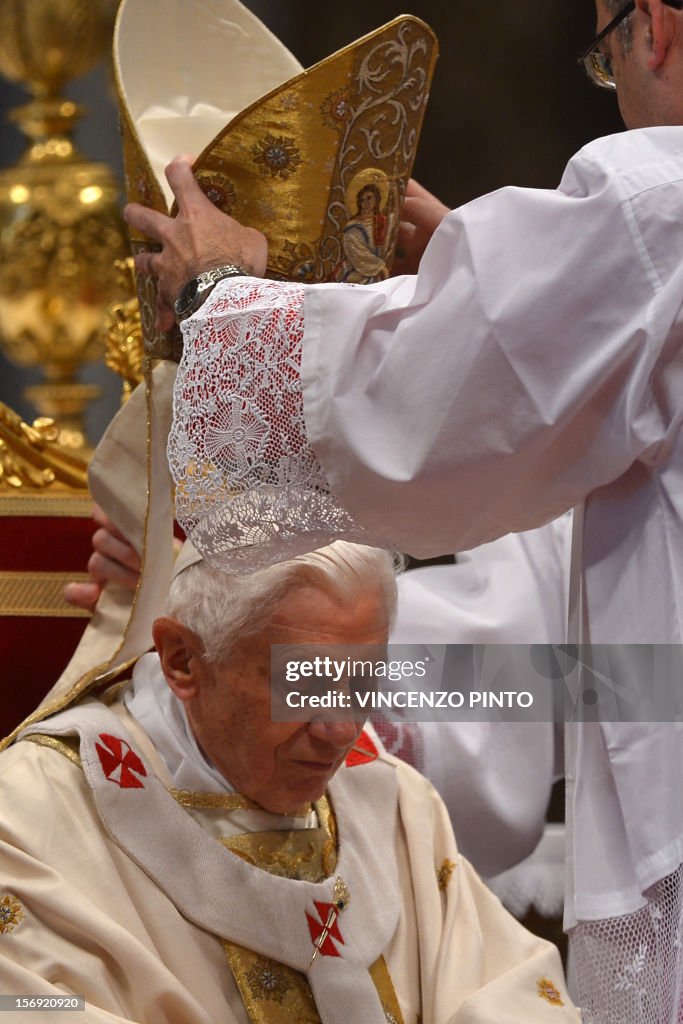 VATICAN-POPE-CARDINALS-MASS