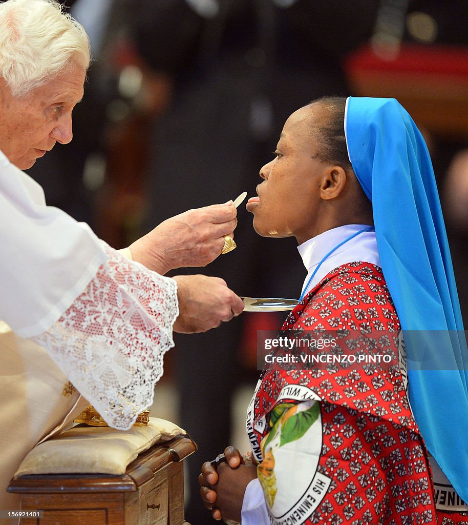 VATICAN-POPE-CARDINALS-MASS