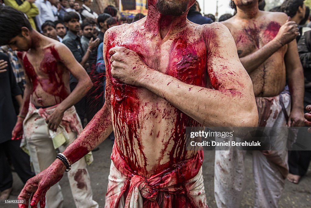 Muslims Mark Ashura In Delhi