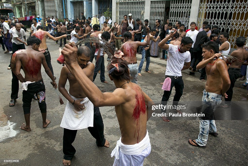 Shia Muslims Celebrate Ashura in Yangon