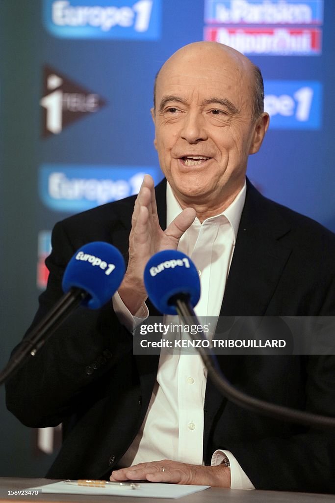 FRANCE-MEDIA-POLITICS-OPPOSITION-JUPPE-UMP