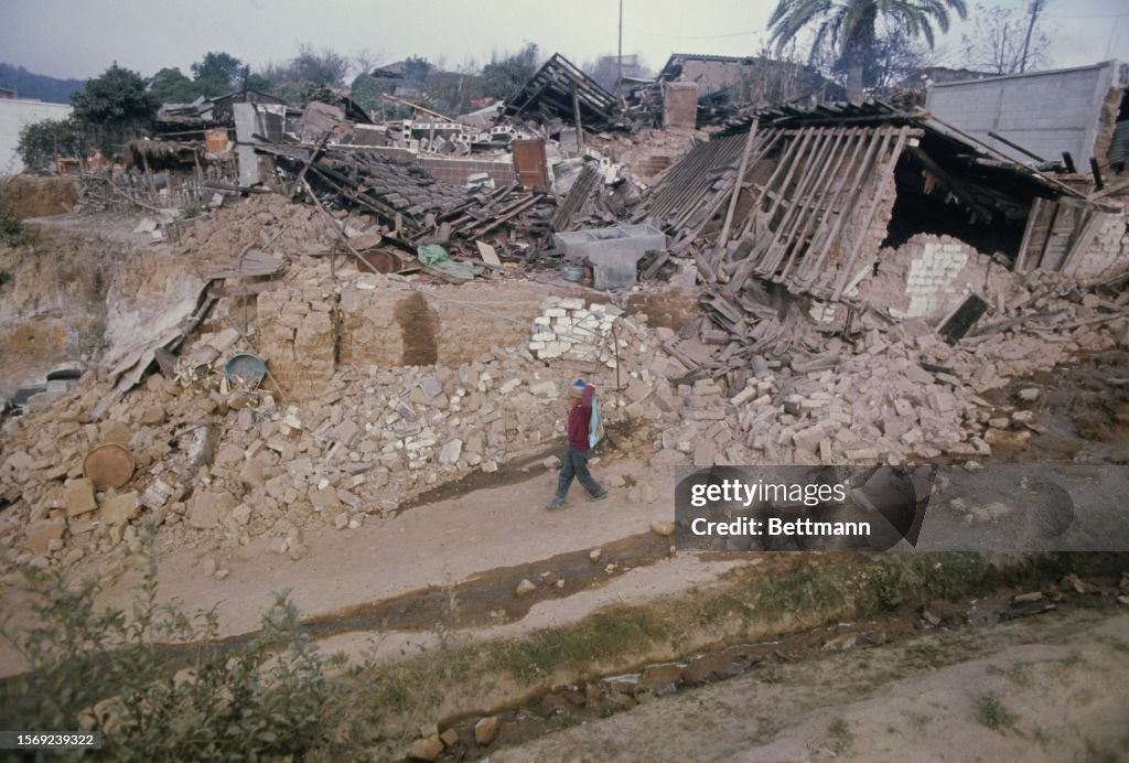Aftermath Of Guatemala Earthquake