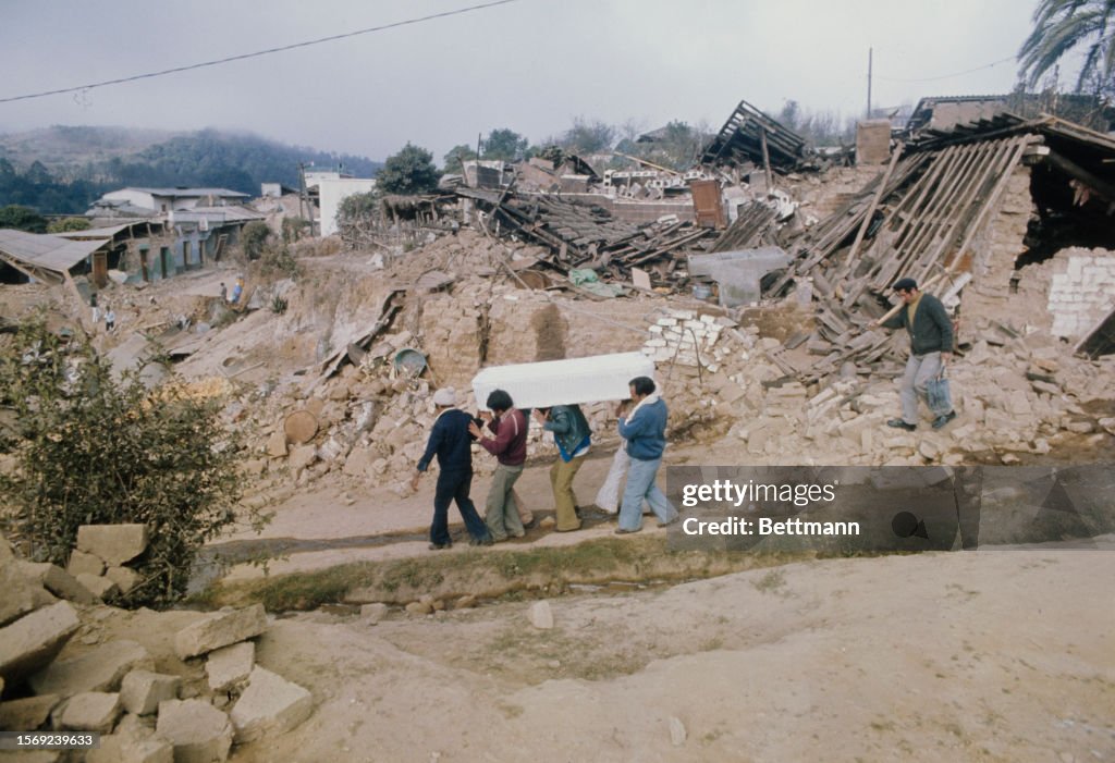 Aftermath Of Guatemala Earthquake