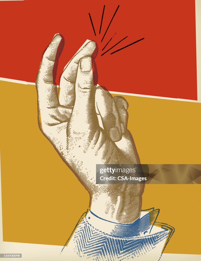 Snapping High-Res Vector Graphic - Getty Images