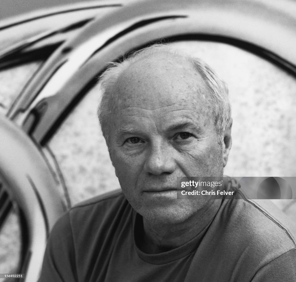 Portrait of artist James Rosenquist, Mount Kisco, New York, 1991. News ...