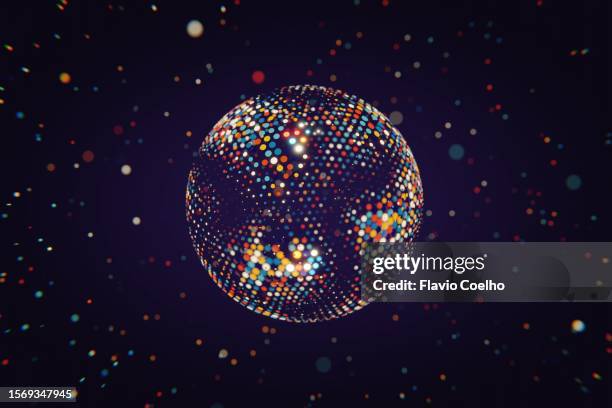 disco ball - globo espelhado imagens e fotografias de stock