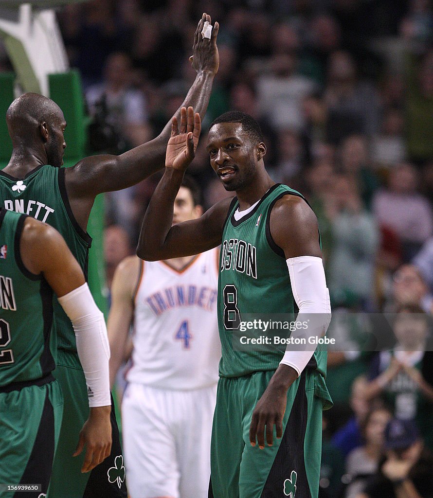Oklahoma City Thunder Vs. Boston Celtics At TD Garden