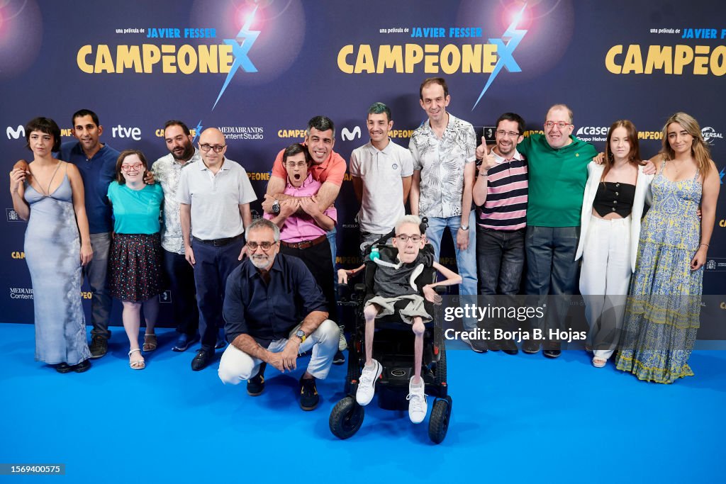 "Campeonex" Madrid Photocall