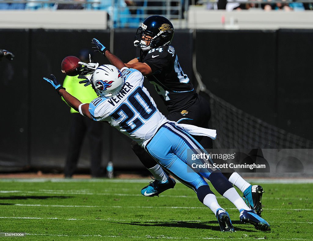 Tennessee Titans v Jacksonville Jaguars