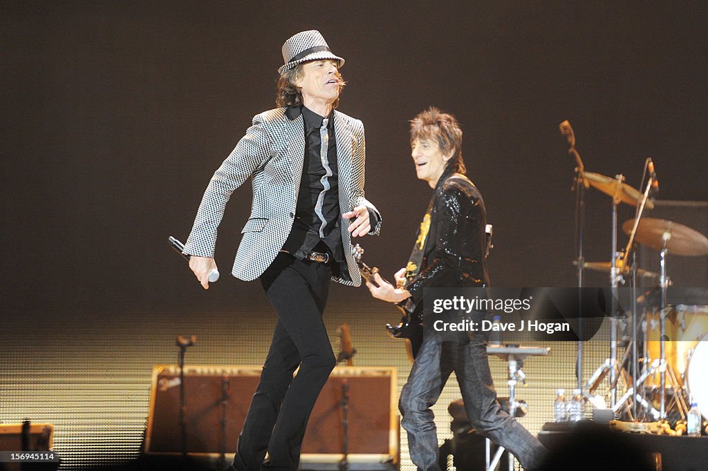 The Rolling Stones Perform At The 02 Arena