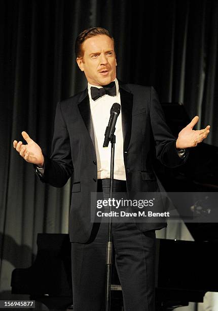 Damian Lewis presents the Natasha Richardson award for Best Actress at the 58th London Evening Standard Theatre Awards in association with Burberry...