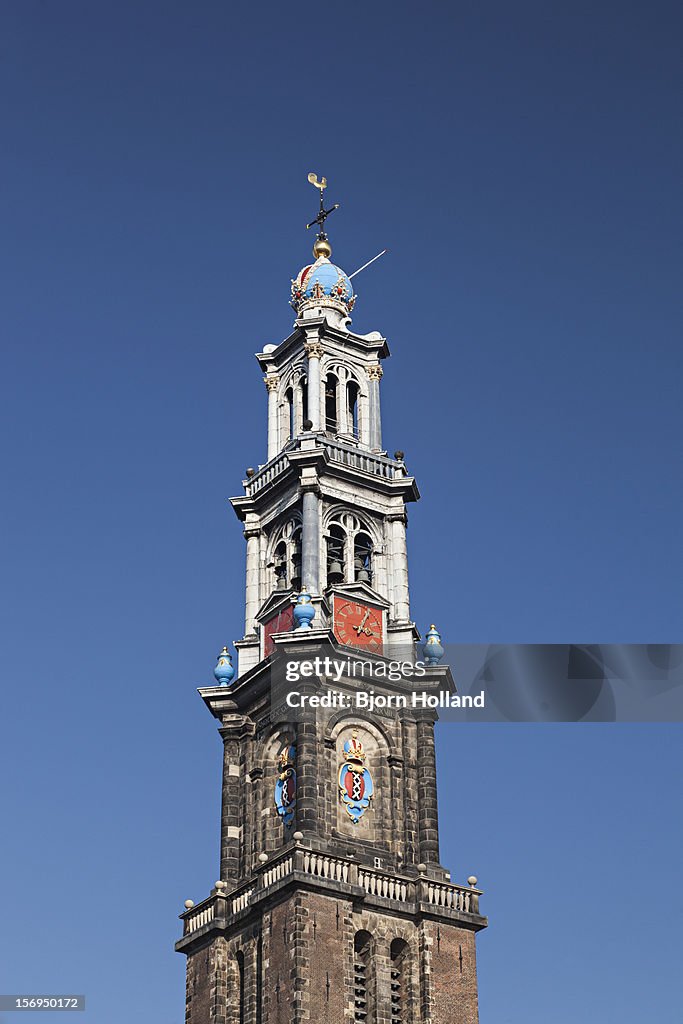 Westerkerk Bell Tower, Amsterdam, Netherlands
