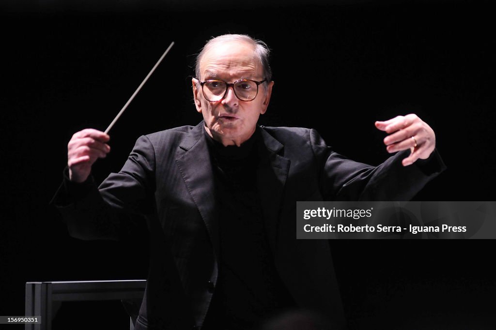 Ennio Morricone Performs At The Unipol Arena