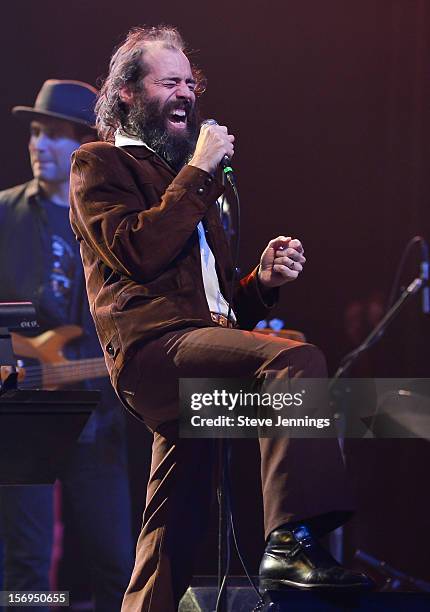 Scott McMicken performs at The Last Waltz Tribute Concert at The Warfield Theater on November 24, 2012 in San Francisco, California.