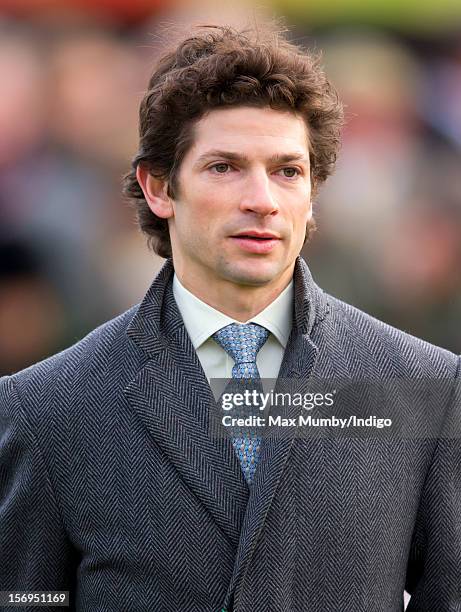 Sam Waley-Cohen attends The Open meet at Cheltenham Racecourse on November 17, 2012 in Cheltenham, England.