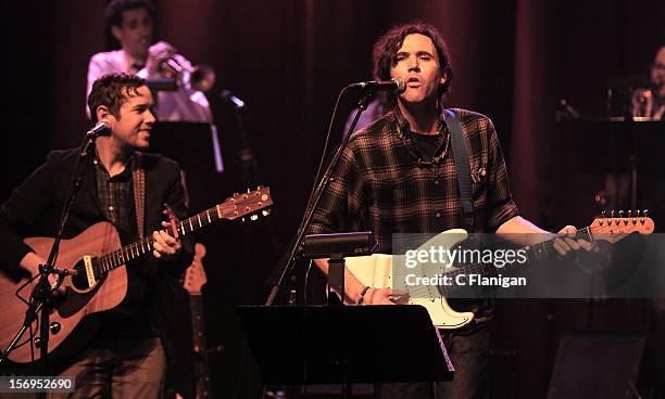 Cass McCombs performs at The Last Waltz Tribute Concert at The Warfield Theater on November 24, 2012 in San Francisco, California.