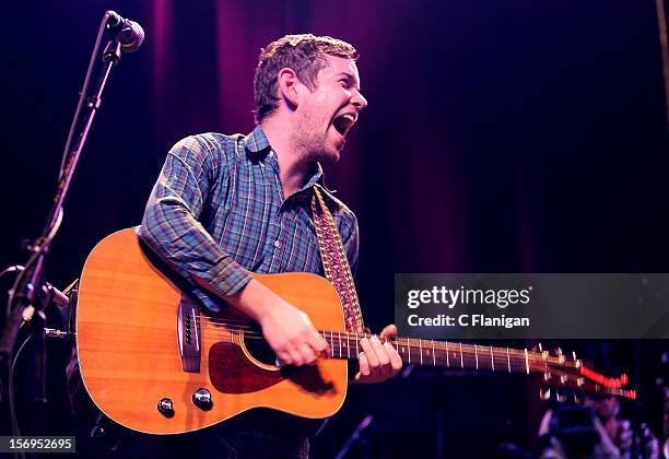 Sam Cohen performs at The Last Waltz Tribute Concert at The Warfield Theater on November 24, 2012 in San Francisco, California.