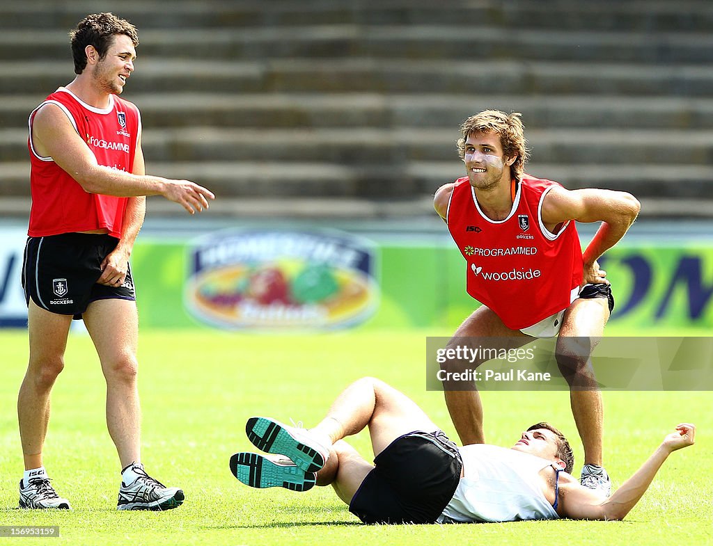 Fremantle Dockers Training Session