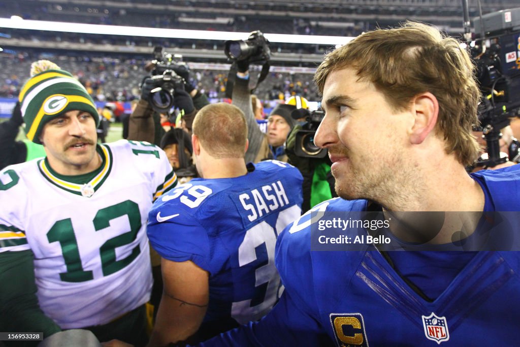 Green Bay Packers v New York Giants