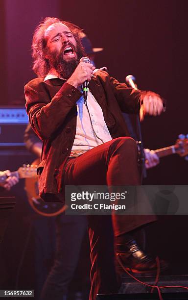 Ethan Miller of Howlin Rain performs at The Last Waltz Tribute Concert at The Warfield Theater on November 24, 2012 in San Francisco, California.