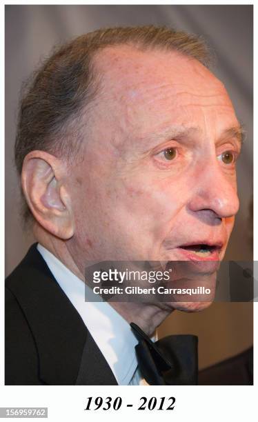 Senator Arlen Specter attends the National Museum of American Jewish History opening gala hosted by Jerry Seinfeld and Bette Midler at National...