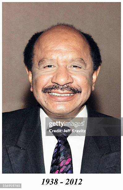 Sherman Hemsley during 1998 TV Land Upfront at Beverly Hills Hotel on May 18, 1998 in Los Angeles, California, United States. Sherman Hemsley died in...