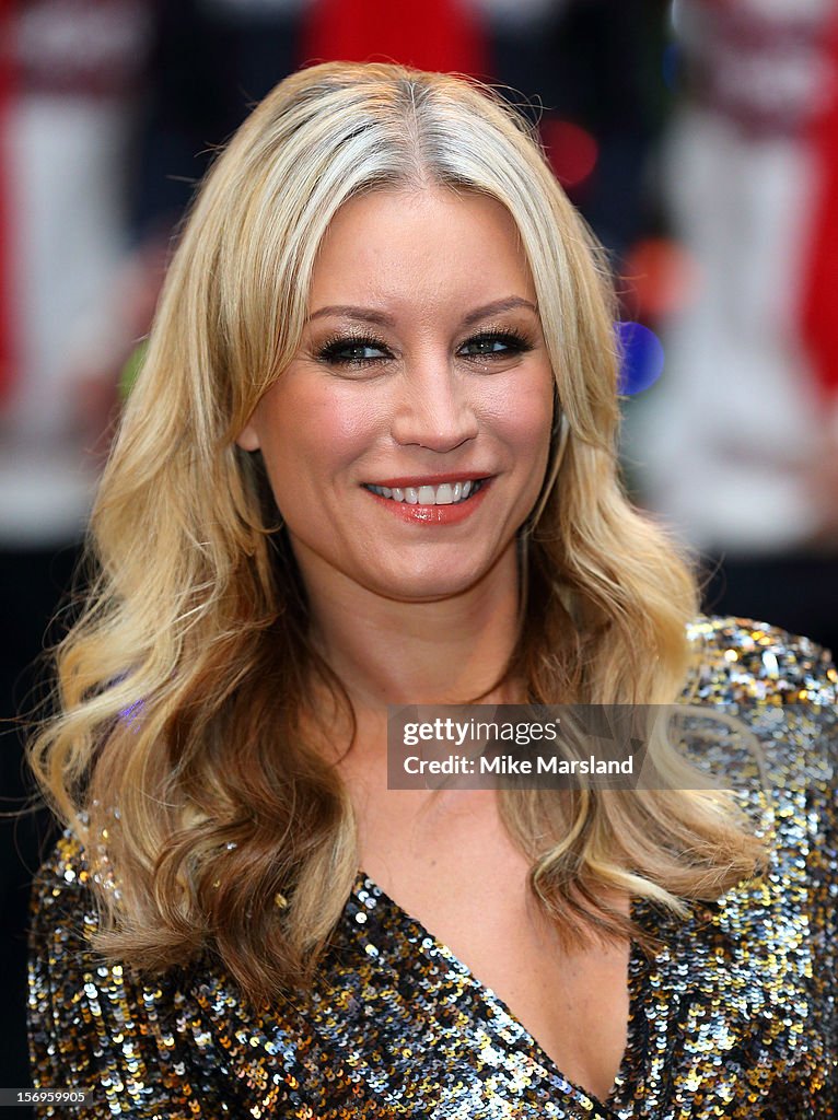 Denise Van Outen Promotes Freeview+ Live Pausing And Rewinding