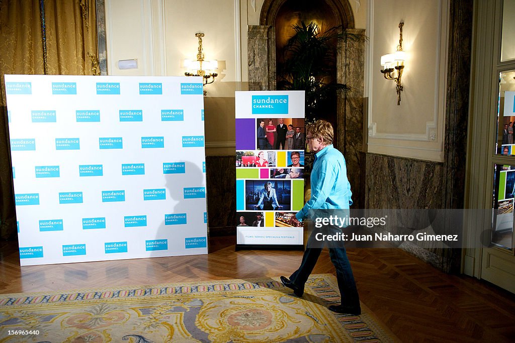 Robert Redford Attends a Photocall for Sundance Channel