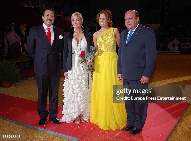 Guests attend SICAB 2012, the International Horse Fair of Spain, on November 24, 2012 in Seville, Spain.