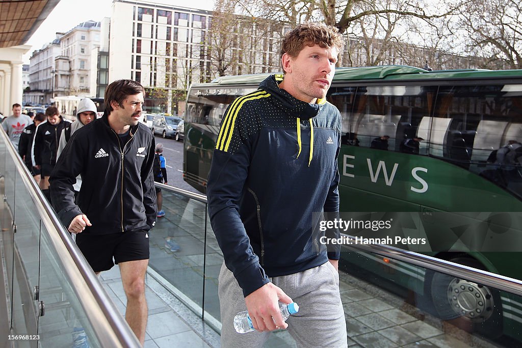 All Blacks Training Session and Press Conference