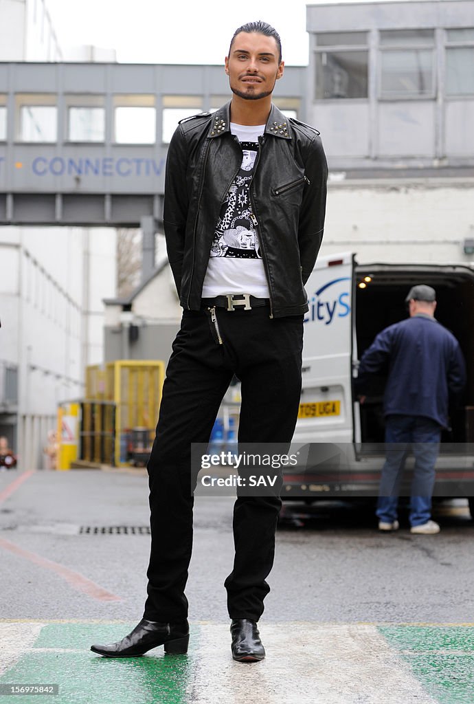 Rylan Clark Sighting In London - November 26, 2012